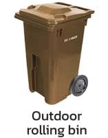 outdoorRollingBin h200